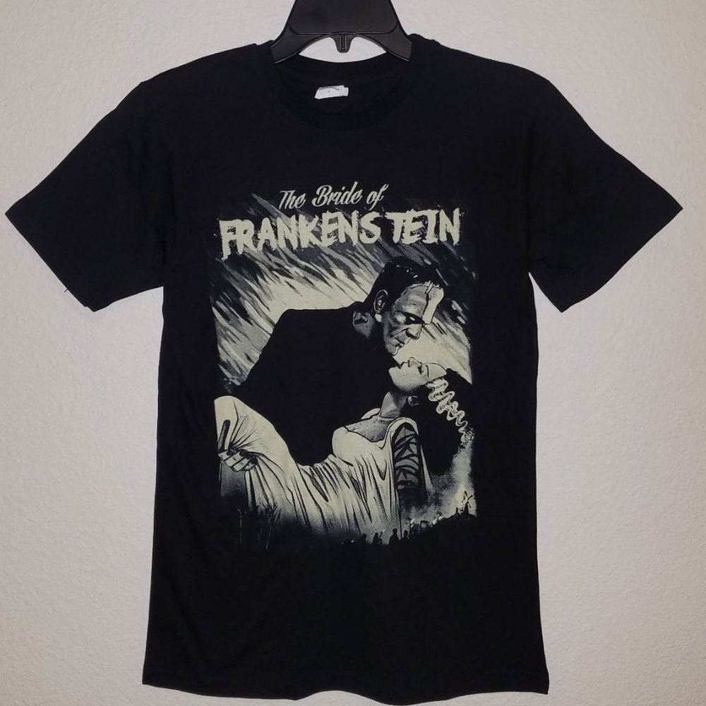 New "Bride of Frankenstein Classic Embrace" Unisex T-Shirt. Available Small-3XL.